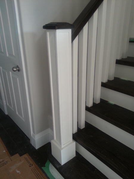 Custom Staircase Post