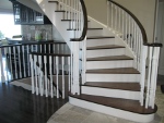 hardwood stairs sanding